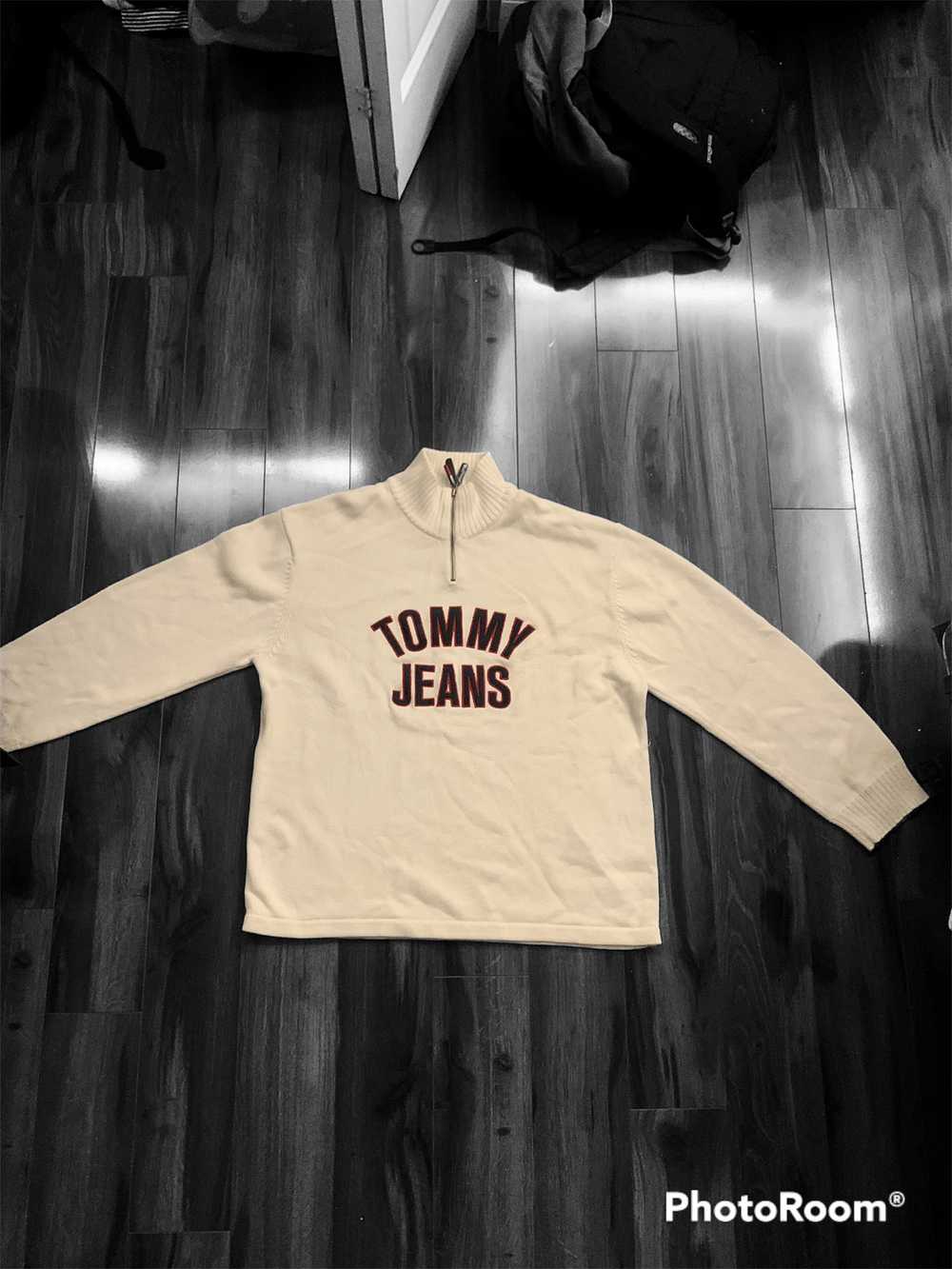 Tommy Jeans TOMMY JEANS Flag Tag 1/4th Zip - image 1