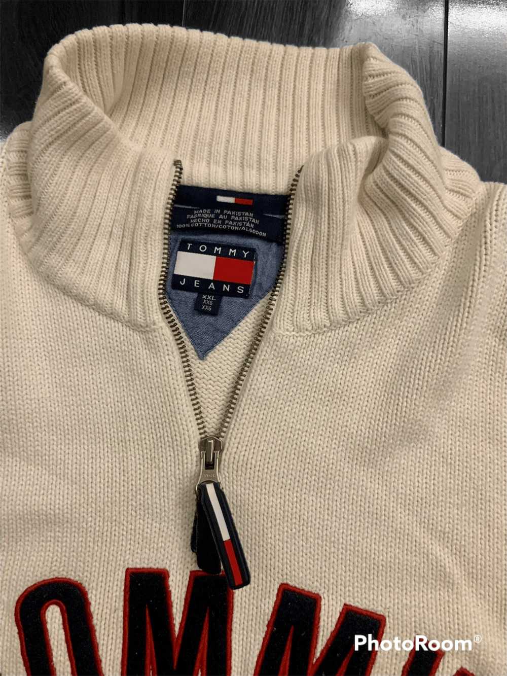 Tommy Jeans TOMMY JEANS Flag Tag 1/4th Zip - image 3