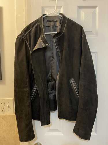Blk Dnm BLK DMN leather/suede jacket