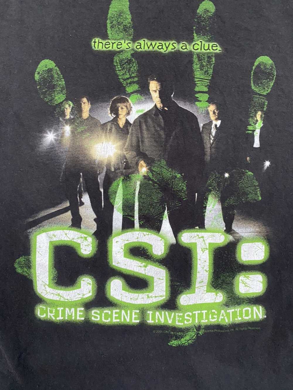 Vintage Vintage 2001 CSI T Shirt - image 2