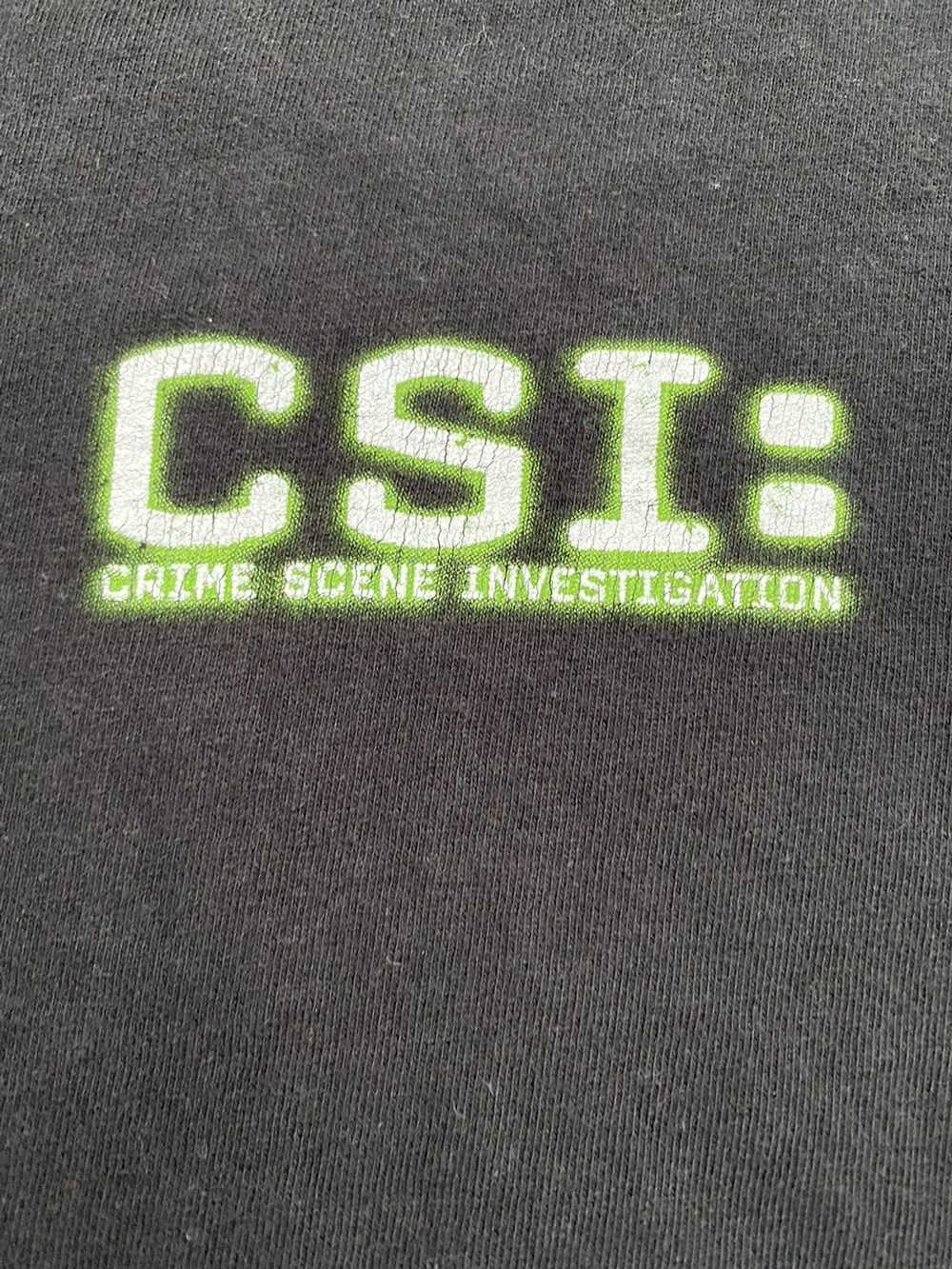 Vintage Vintage 2001 CSI T Shirt - image 5