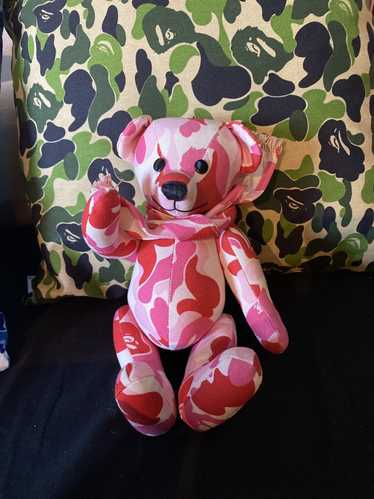 Bape Bape pink Camo bear