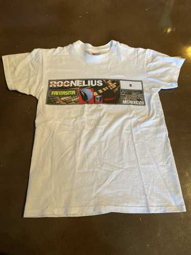 Bape Vintage 90s Bape x Rocnelius white tee