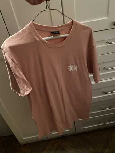 Stussy Dusty rose/ pink stussy tee 2019 authentic