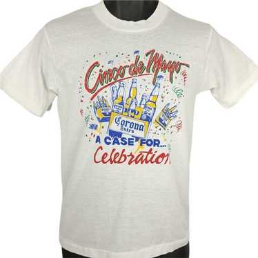 Vintage Corona Extra Beer T Shirt Vintage 80s Cin… - image 1