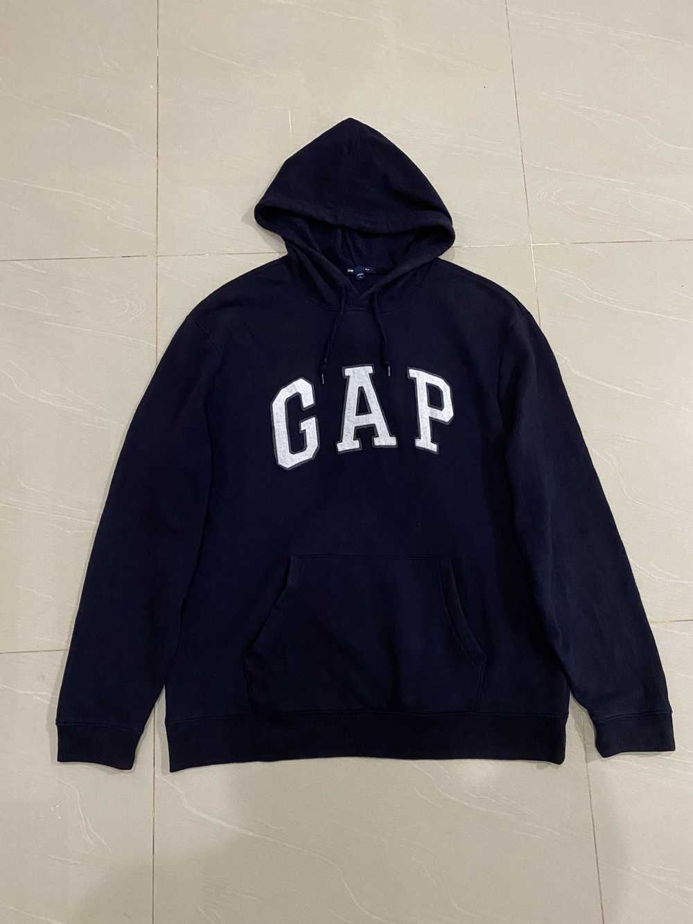 Gap Rare Gap Hoodie Big Logo - image 1