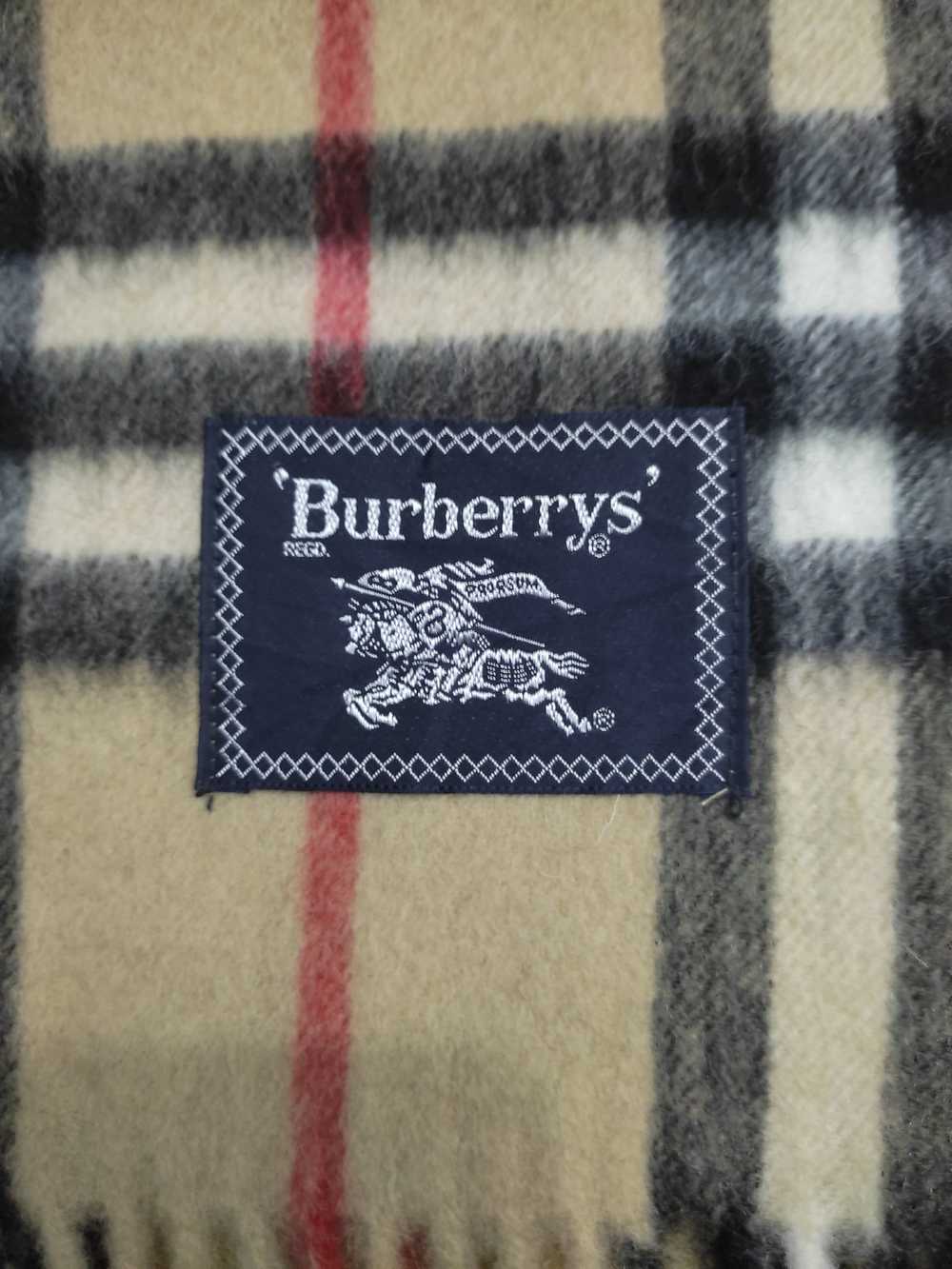 Burberry Vintage Burberrys Big Scarf - image 5