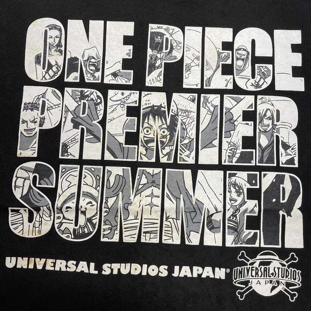 One Piece Luffy T-shirt Universal Studios Japan Limited Size Medium Short  sleeve