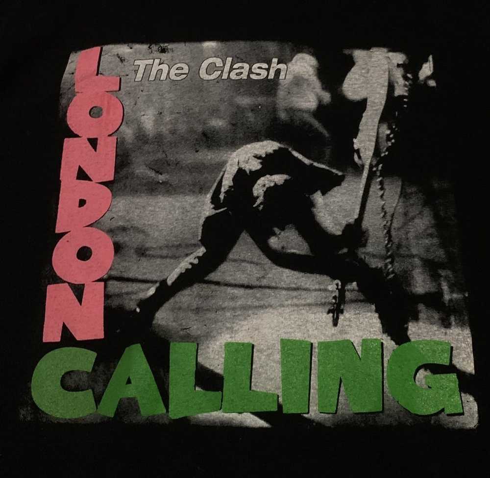 Band Tees × Vintage Vintage Rock Band The Clash L… - image 3