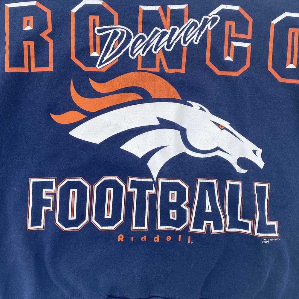Riddell Vintage Denver Broncos longsleeve - image 2