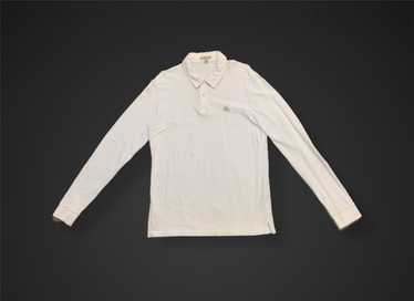 Burberry × Luxury Burberry Brit White Long Sleeve… - image 1