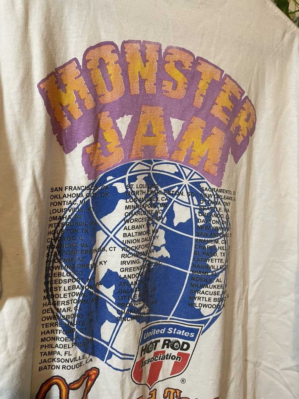 NASCAR × Vintage 1997 Monster Jam World Tour band… - image 6