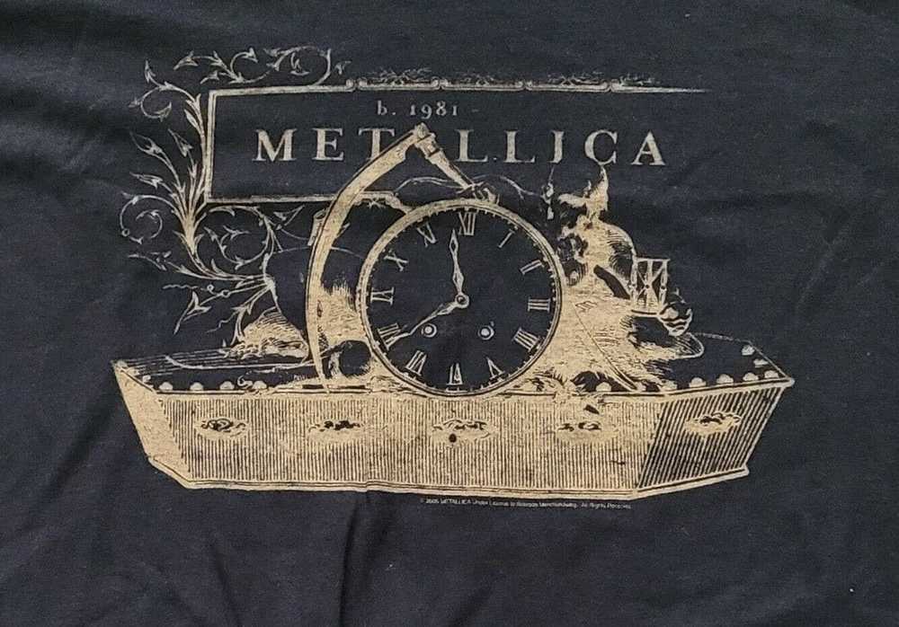 Metallica × Rock Band × Rock T Shirt Metallica 20… - image 4