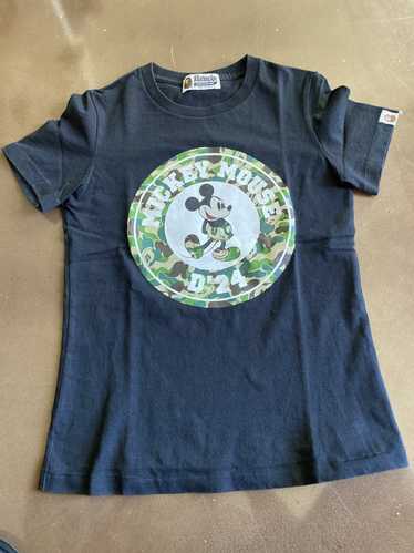 Bape × Disney Bape x Mickey Mouse Disney tee