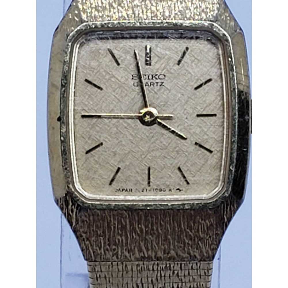 Seiko Vintage Seiko 18mm LADIES 2c21-5459 - image 1