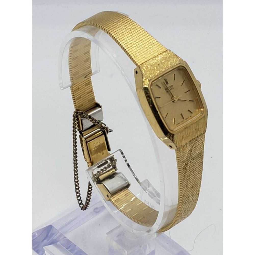 Seiko Vintage Seiko 18mm LADIES 2c21-5459 - image 2