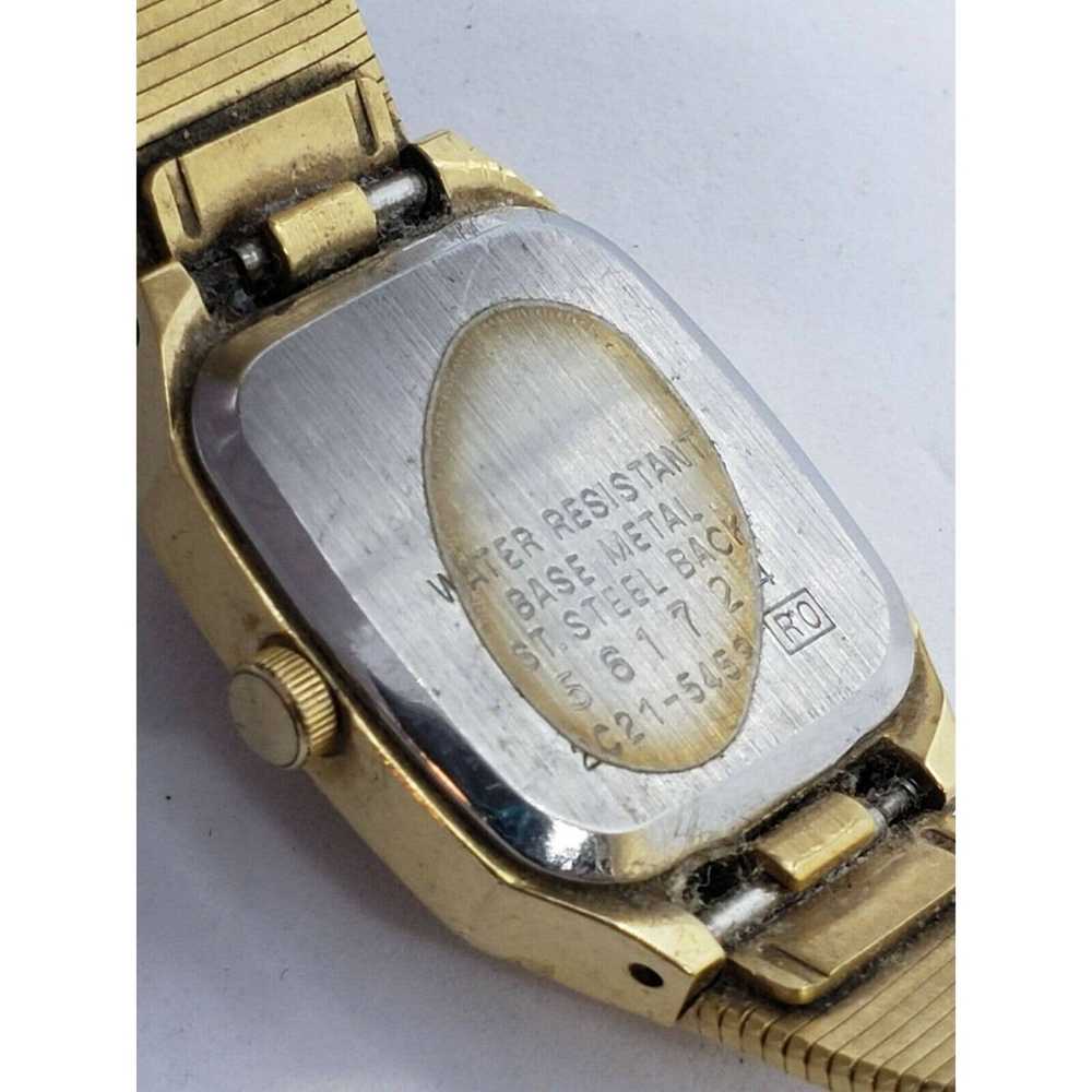 Seiko Vintage Seiko 18mm LADIES 2c21-5459 - image 4