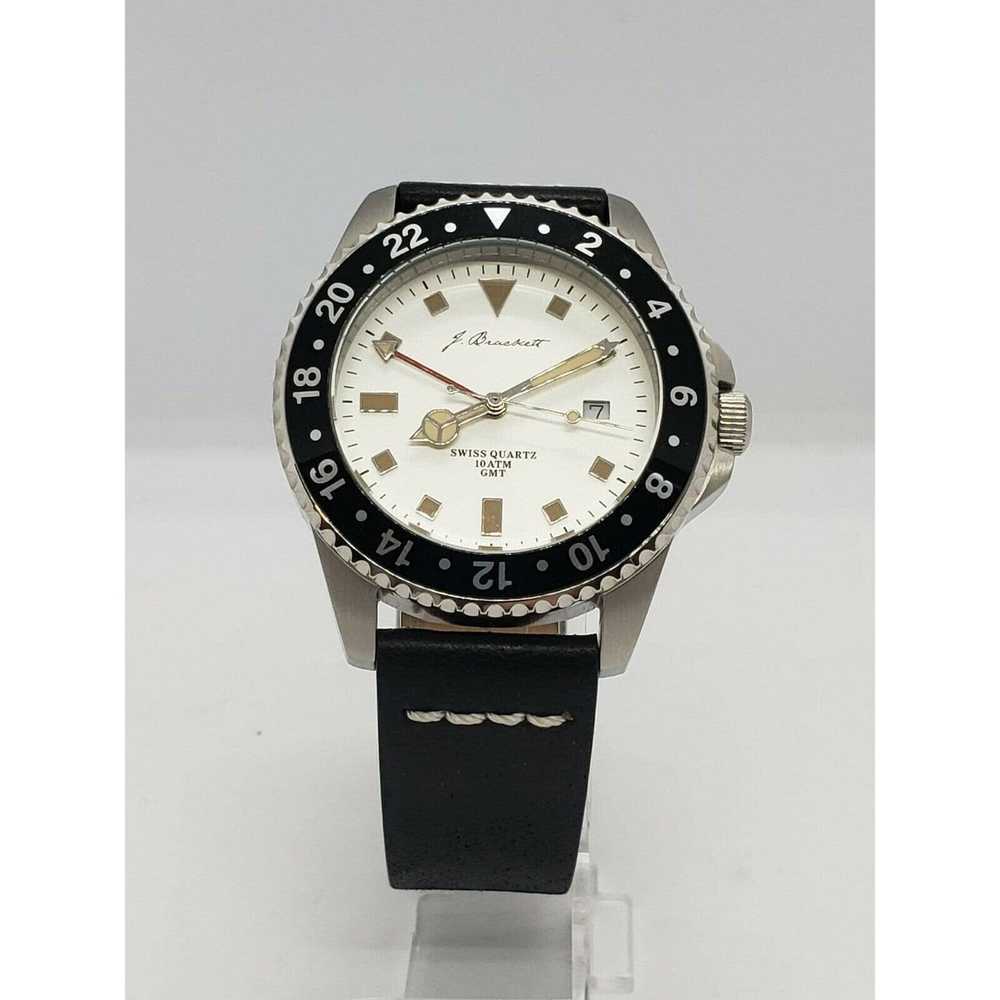 Unlisted J. BRACKETT MEN Swiss WATCH - GREENWICH - image 2