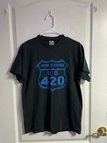 Streetwear × Vintage 420 Be Kind To Your Buds Tee