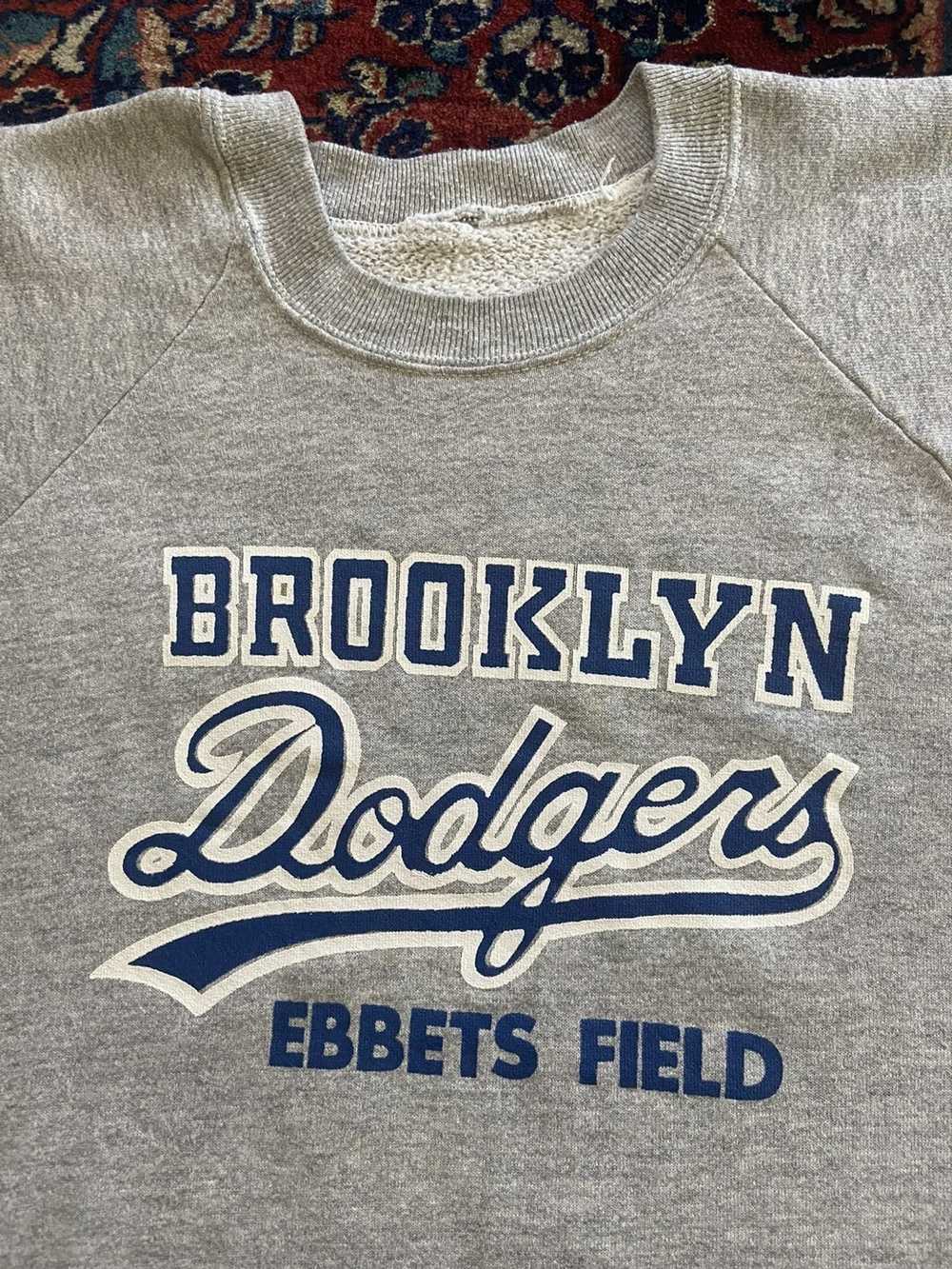 Vintage vintage brooklyn dodgers crewneck - image 3