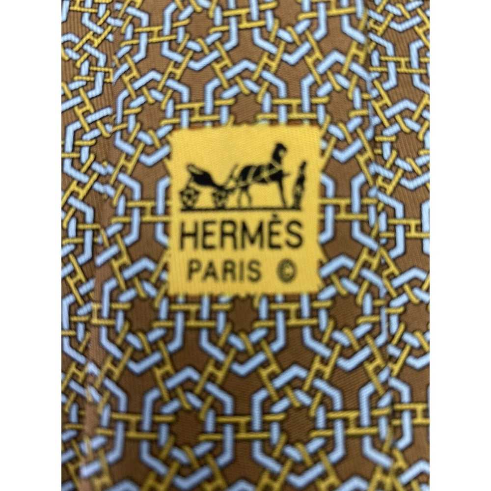 Hermes HERMES PARIS (7761 FA) Chain TIE MADE IN F… - image 4
