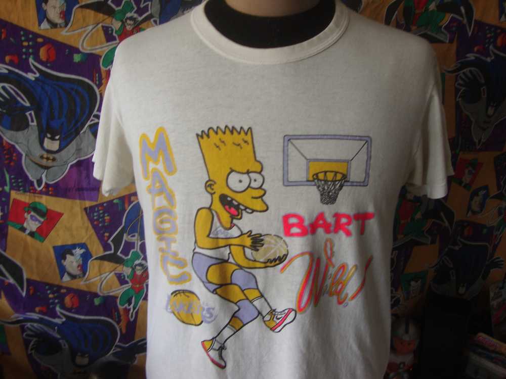 Vintage Los Angeles Lakers Bart Simpson The Simps… - image 1