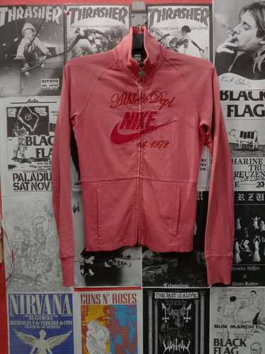 Nike Hoodie Zipper Pink Colour