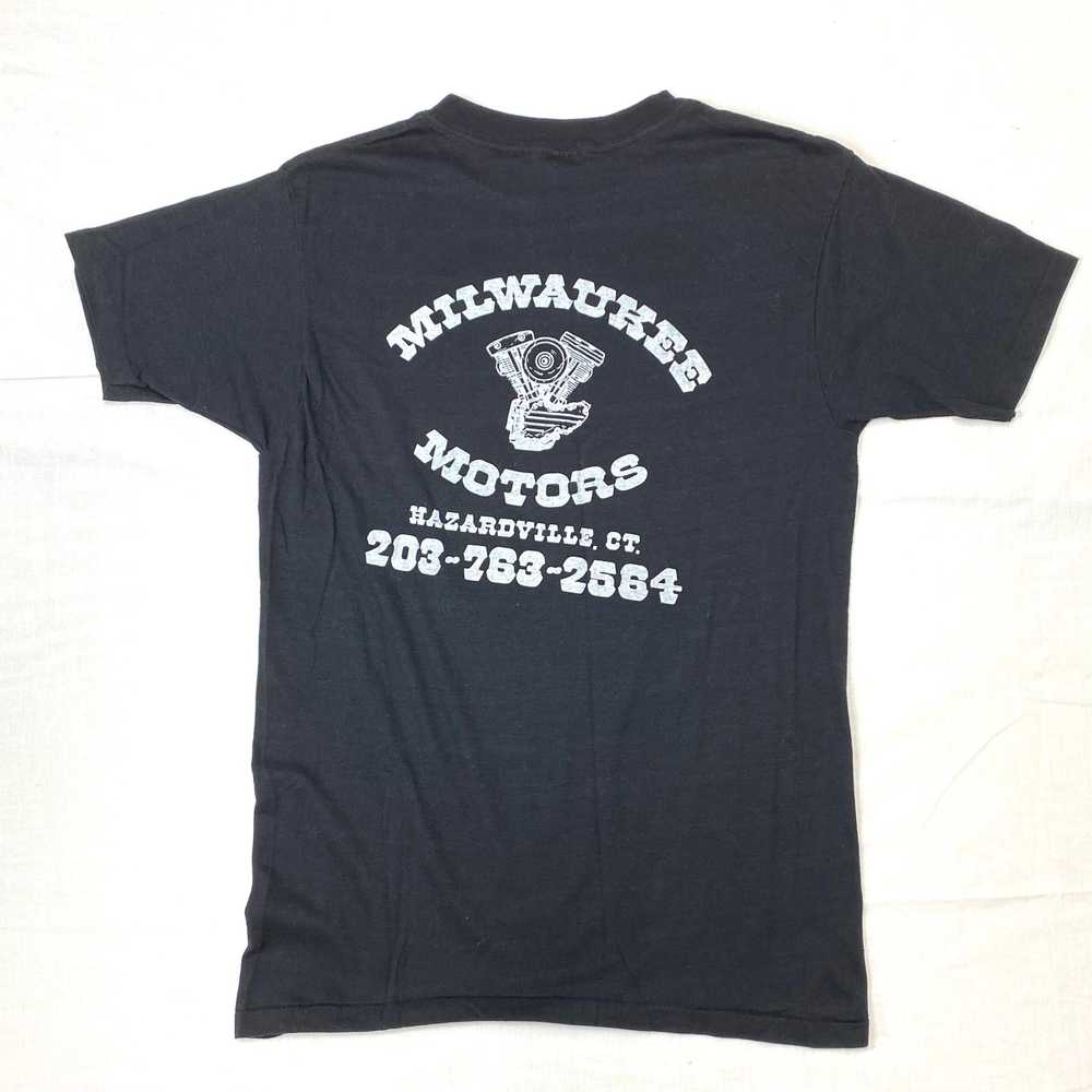 1980s Harley Davidson 3D Emblem t-shirt looks siz… - image 2