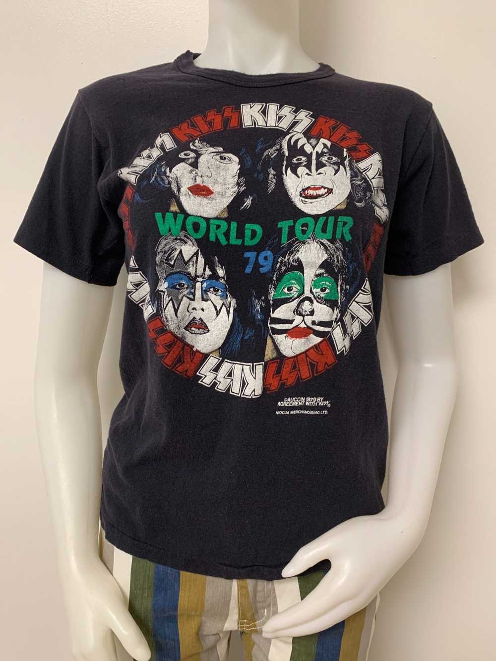 1979 KISS World Tour Tee - image 1