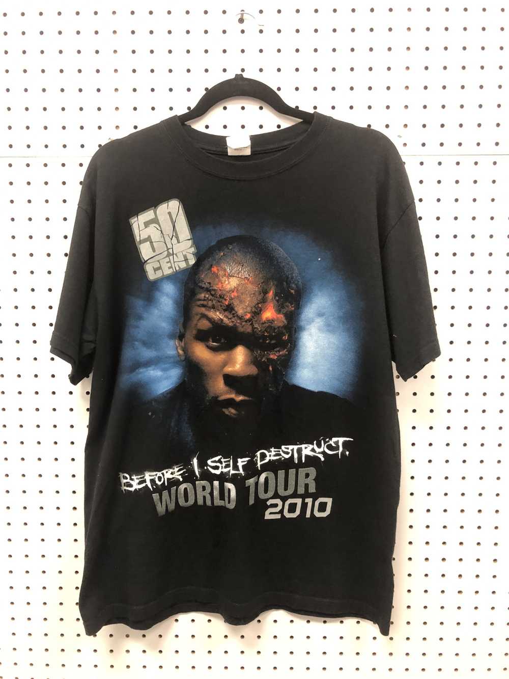 50 Cent “Before I Self Destruct “ world tour rap T - image 1