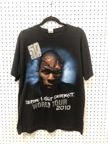 50 Cent “Before I Self Destruct “ world tour rap T - image 1