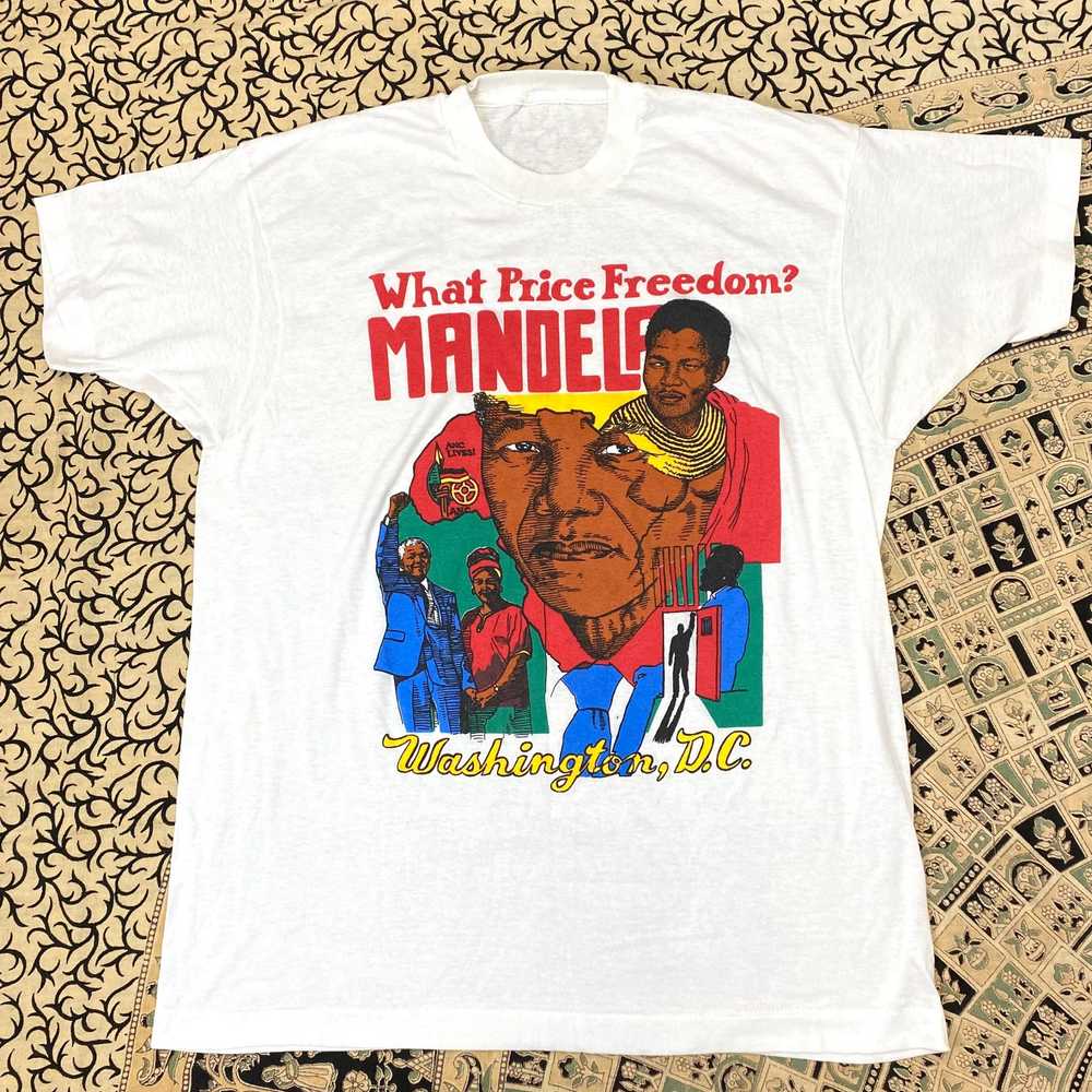1980s free Nelson Mandela march on Washington DC … - image 1