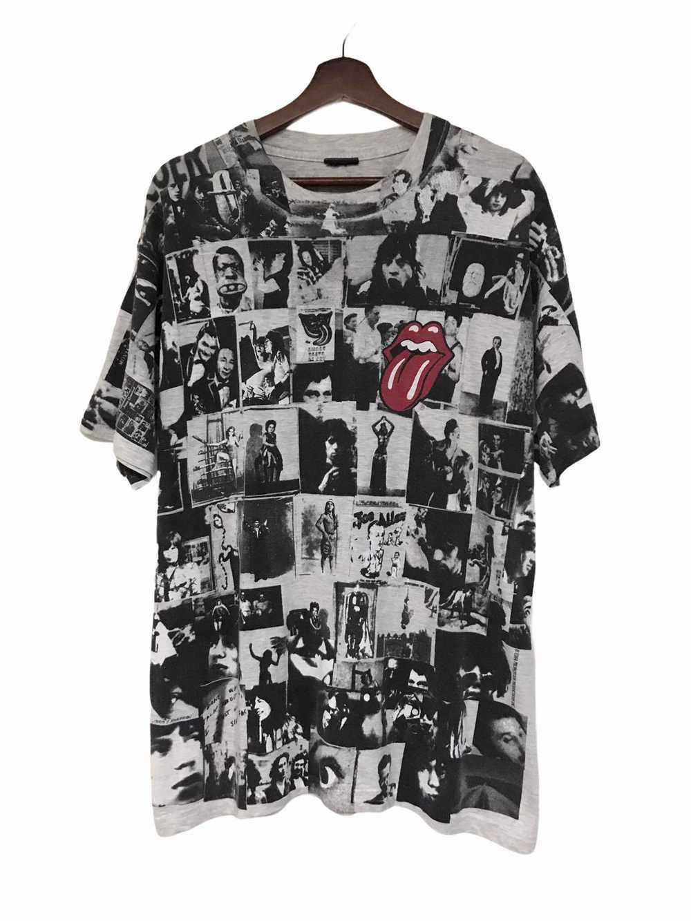 Vintage Rolling Stones AOP 90s t shirt - image 1