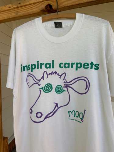 Vintage 90’s 1990 Inspiral Carpets – Moo! Logo T S