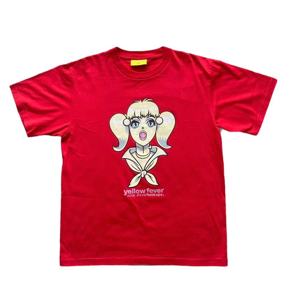 Vintage hookups yellow fever blow up doll tee - image 2