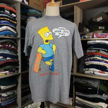 Raiders Bart Simpson Tshirt size XL – Mr. Throwback NYC