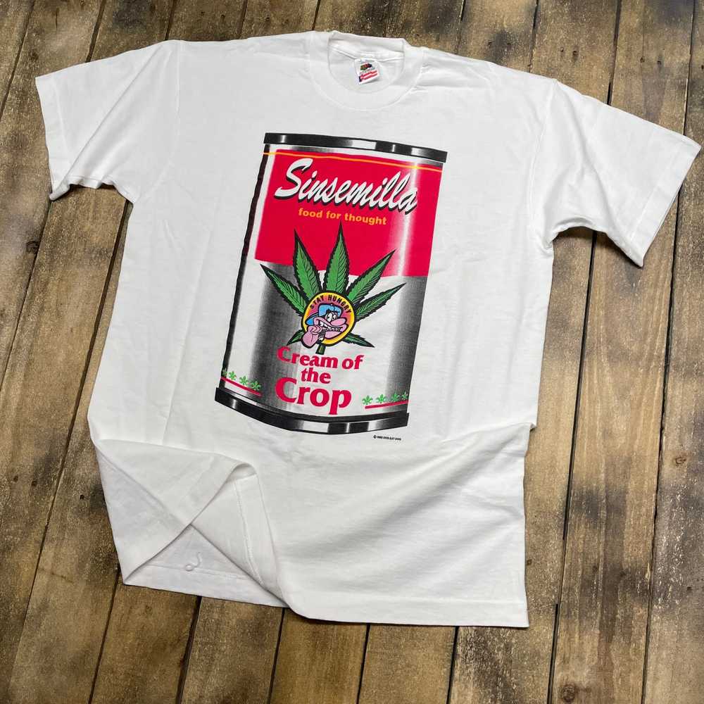 A1 Vintage Shakawear Highlife Rick Morty Weed Smoker T Shirt Adult