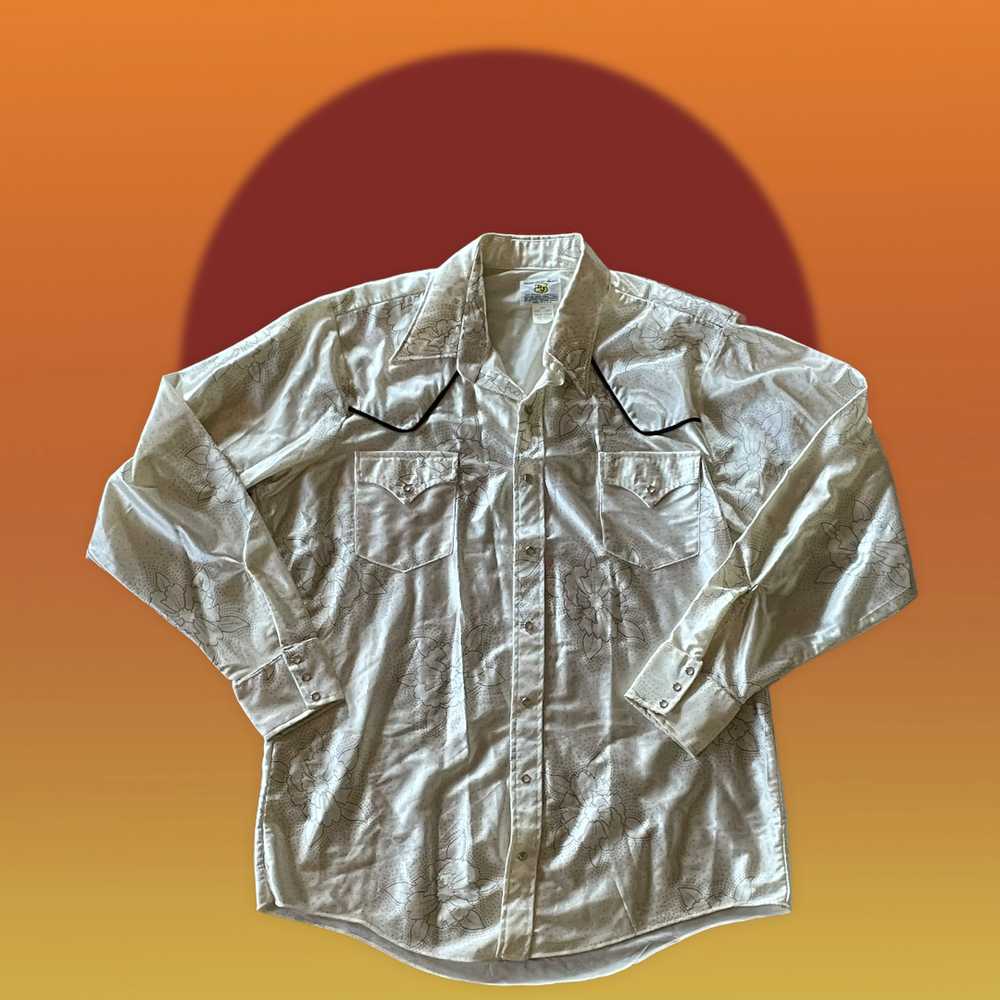 1970’s Men’s Vintage Western Shirt - image 1