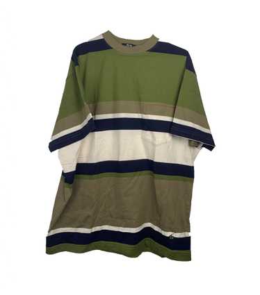 90’s Stussy Made in USA Stripe Tee Shirt - image 1