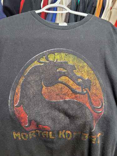 MORTAL KOMBAT T-shirt 1993 KANO Tee one sided Black GILDAN T SHIRT