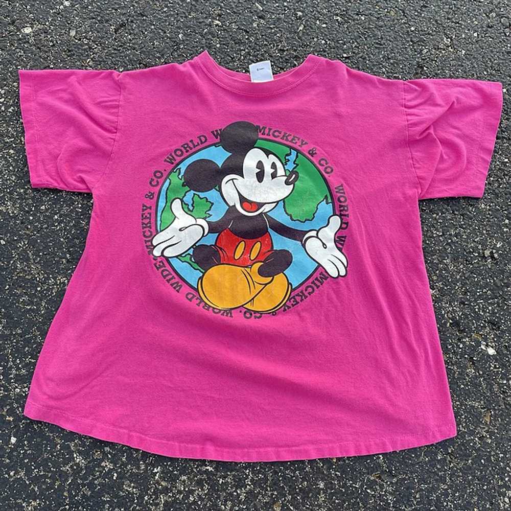 90s Walt Disney World Mickey Mouse T-Shirt - image 1