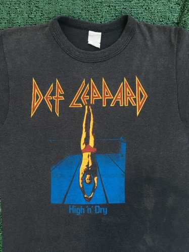 Vintage 1981 Def Leppard Europe Tour Sz Small