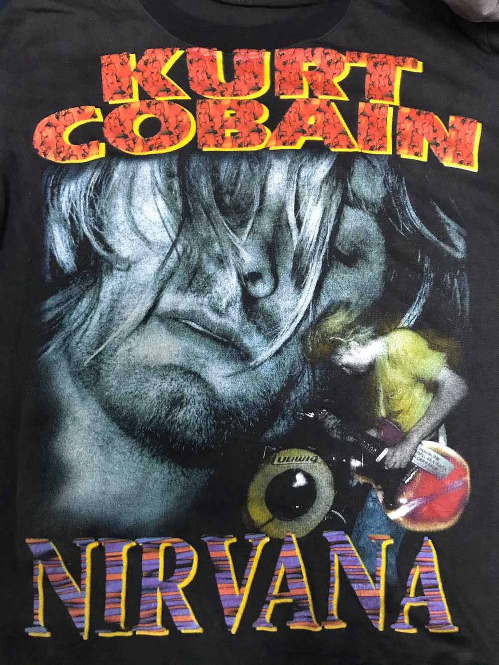 Vintage Nirvana Kurt Cobain bootleg 90s t shirt - image 4