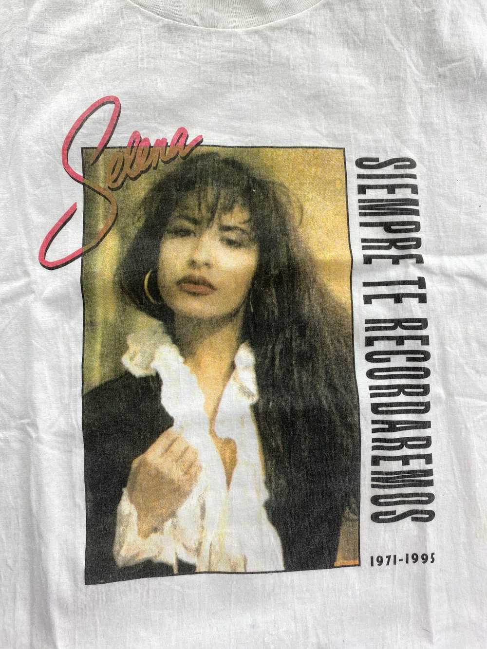 Vintage Selena 1995 tee size XL white - image 1