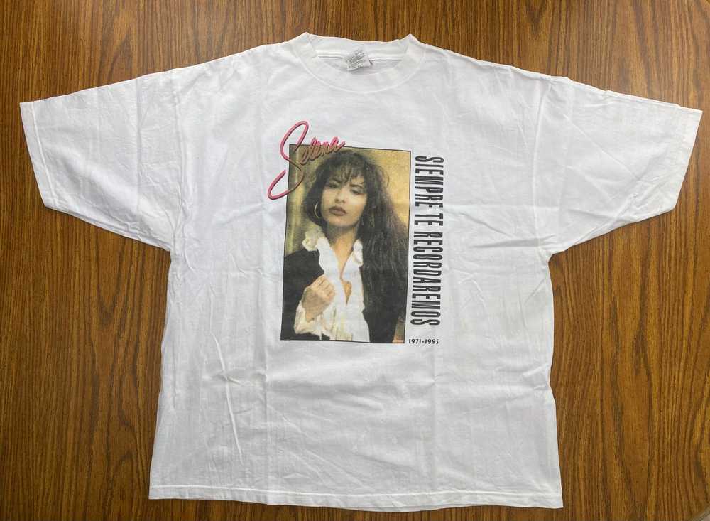 Vintage Selena 1995 tee size XL white - image 2