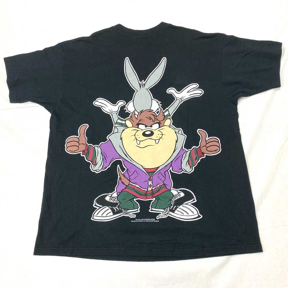 1990s Bugs Bunny Taz t-shirt dated 1994 Warner Br… - image 2