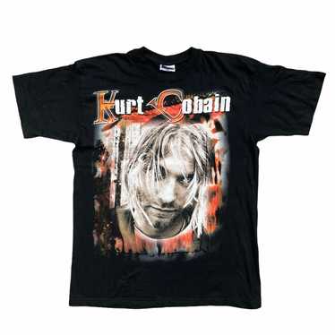 Vintage Kurt Cobain Nirvana Bootleg T-shirt - image 1