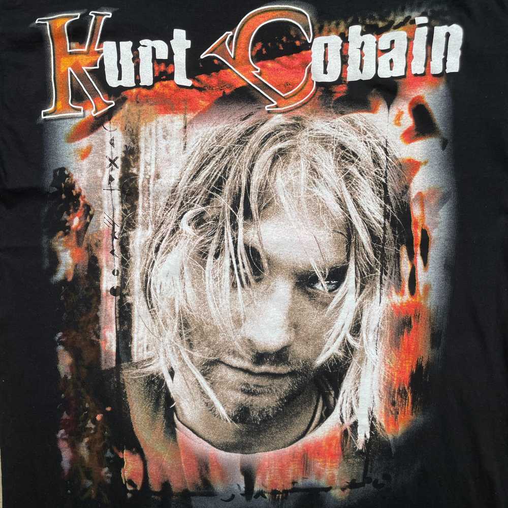 Vintage Kurt Cobain Nirvana Bootleg T-shirt - image 3