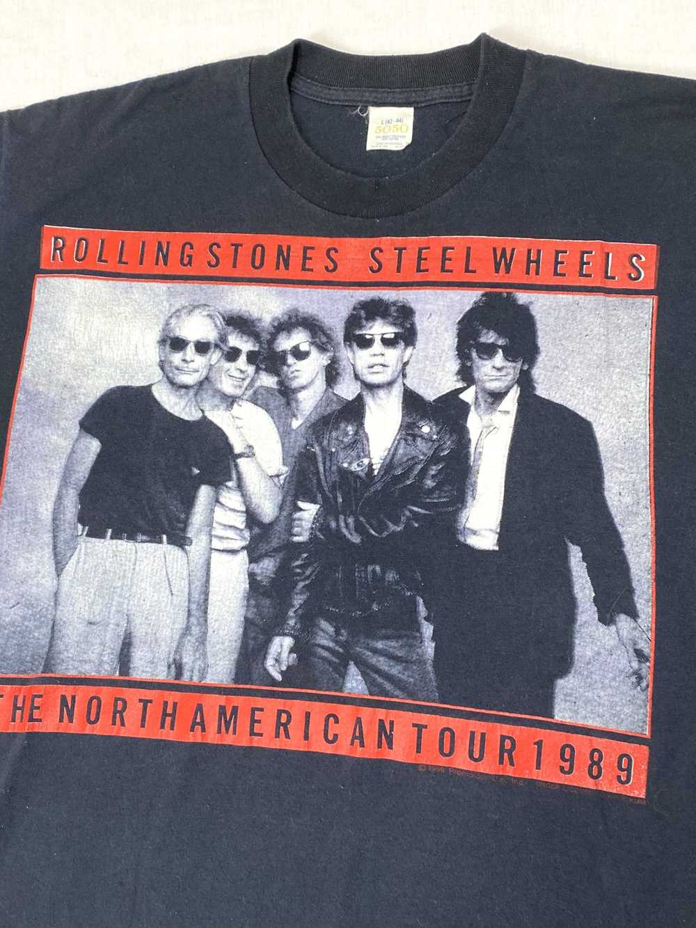 1980s Rolling Stones 1989 Steel Wheels North Amer… - image 4