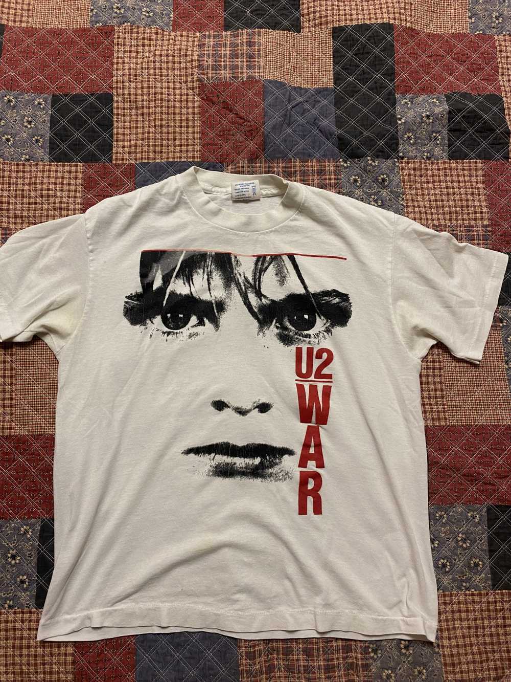 1980s U2 tee - image 4